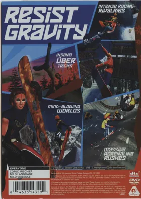 SSX Tricky box cover back